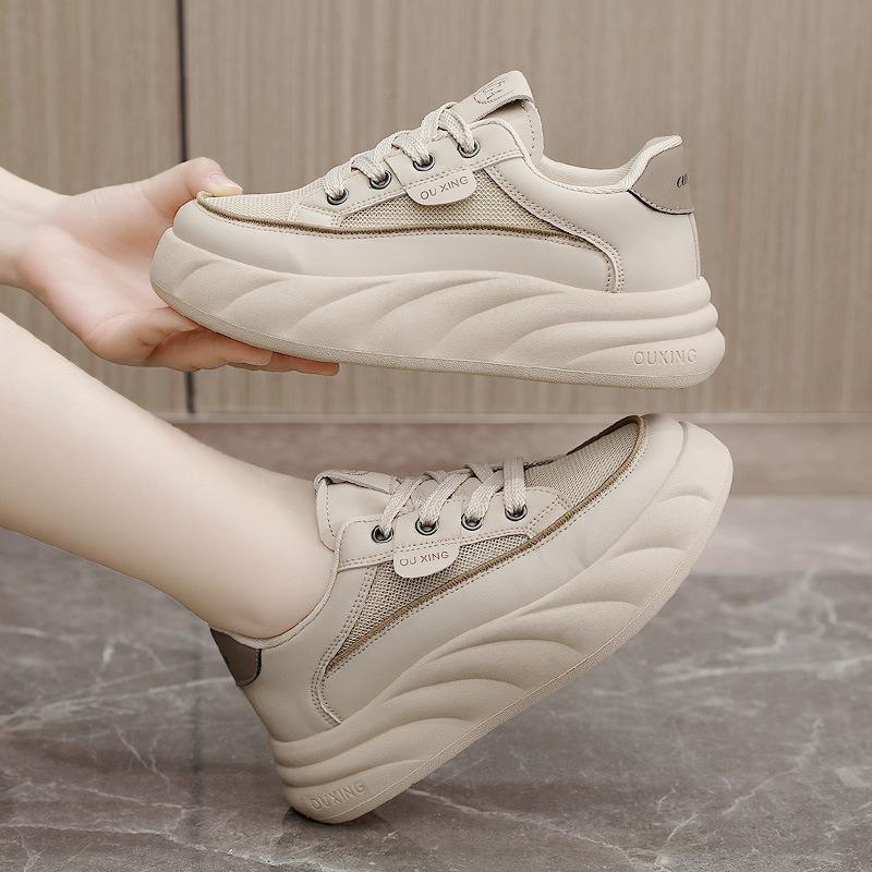 Весна-Осень, массивные женские повседневные туфли, высококачественные низкие кроссовки с мягкой подошвой, дизайнерский бренд, модные женские однотонные туфли для скейтбординга