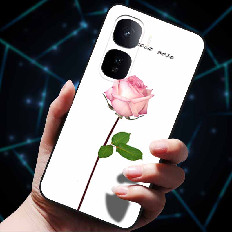 3D Цветочный тисненый чехол Fundas для vivo iQOO Neo 10 Чехол 10Pro Мягкий силиконовый чехол для телефона для vivo iQOO Neo 10 Pro Задняя крышка Coque Сумка