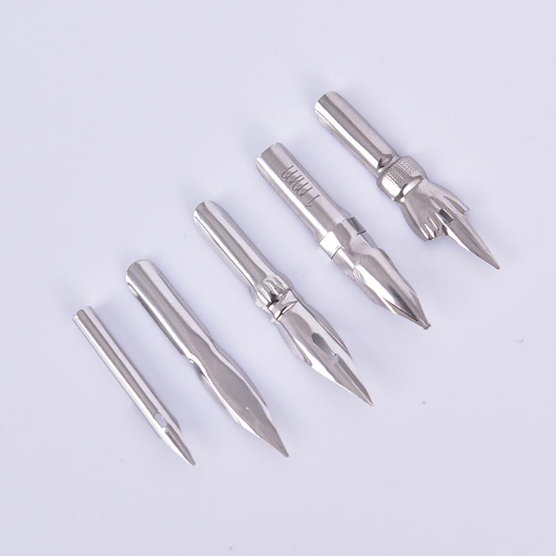 Набор ручек для рисования аниме с кончиком ручки, набор инструментов для рисования каллиграфии, набор инструментов с 5 наконечниками и 1 держателем