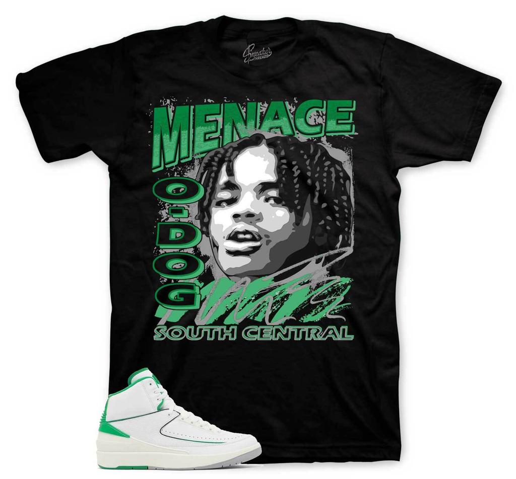Shirt Match AJ Retro 5 Lucky Green 2 Shoes Tee - Nineties Sneaker Tee