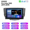 Лифан Х60 (2011-2015) Сенсорный экран Android с GPS, камерой заднего вида и беспроводным CarPlay