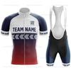 2026 Outdoor Cycling Suit Custom Team  Cycling Jerseys Set Breathable Men's Road Bicycle Clothing Suit Summer Cycling Clothes Mountain Bike Maillot