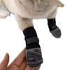 4pcs/set With Straps Pet Paw Protector Anti Slip Dog Floor Socks Pet Foot Cover Dog Socks Autumn