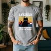 New Summer 100 Cotton Im Not Arguing Graphic Oversized Tee Grumpy Black Cat Fun Slogan Retro Themed Short Sleeve