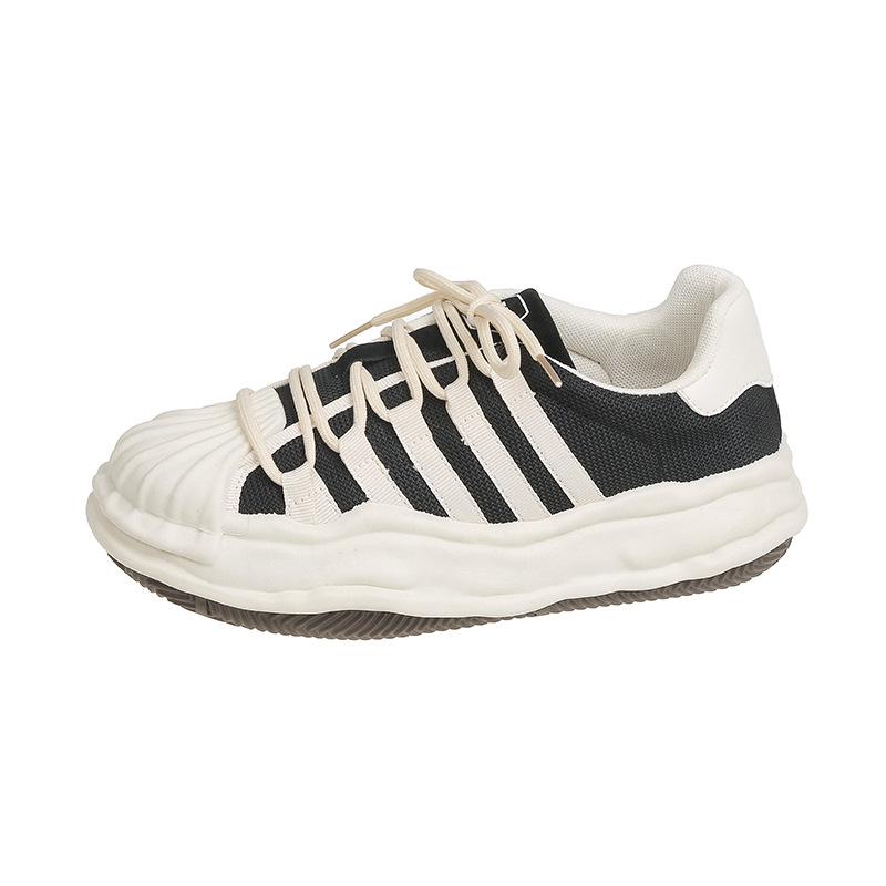 Обувь с ракушечным носком Детская летняя новинка Толстая подошва Растворяющаяся обувь Универсальная Повседневная Спортивная обувь Сетчатая Дышащая Сетчатая обувь