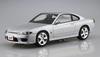 Aoshima Bunka Kyozaisha Initial D Series Two People from Tokyo S15 Silvia Scale Пластиковая модель №19 1/24