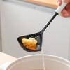 Полезный, многоцелевой, легкий, удобный ковш с прорезями, анти-ошпаривание, кухонный гаджет, скиммерная ложка