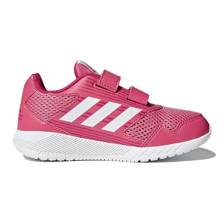 adidas Кроссовки для бега для детей Altarun K с амортизацией и износостойкостью, низкие, розовые, детские CQ0032