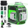Laser Green 12 Automatic Tilt 5 Brightness Type C Japanese Instruction Manual Included Level, 3x360° Laser, Lines, Correction, Mode, Settings,