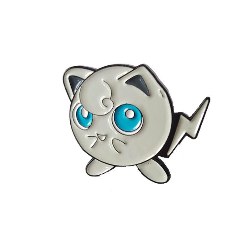 Kawaii Spirit Squirtle Enamel Pins Collect  Series Metal Cartoon Brooch Backpack Hat Bag Collar Lapel Badges