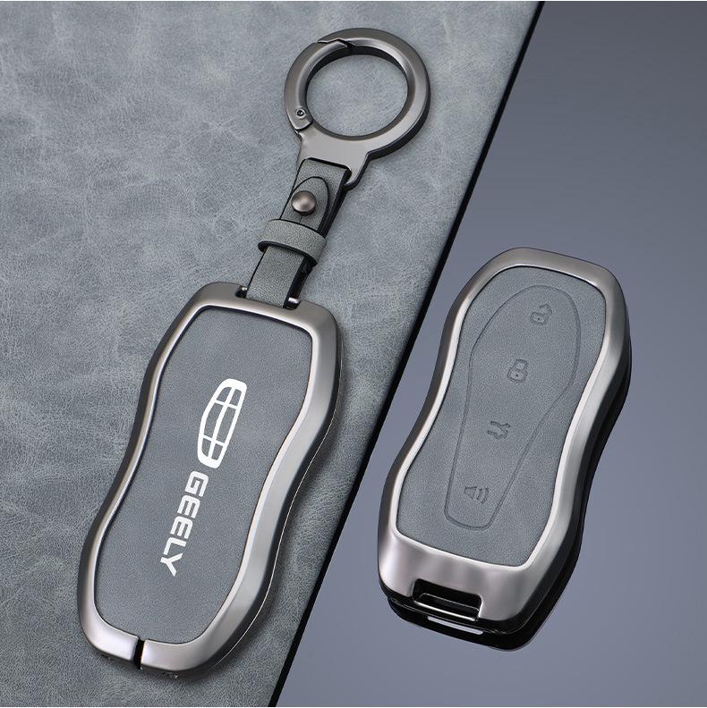 Чехол для ключа Geely Galaxy L7 2023: Индивидуальная металлическая пряжка и полный корпус