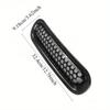 1set Black Front Grill Mesh Grille Inserts Kit for Jeep Wrangler & Wrangler Unlimited 2007-2015