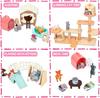 Игрушки для кошек Ролевая игра Фигурки кошек Игровой набор Игрушка Интерактивный набор для ролевых игр с котенком Реалистичный Центр ухода за кошками для девочек и мальчиков День рождения