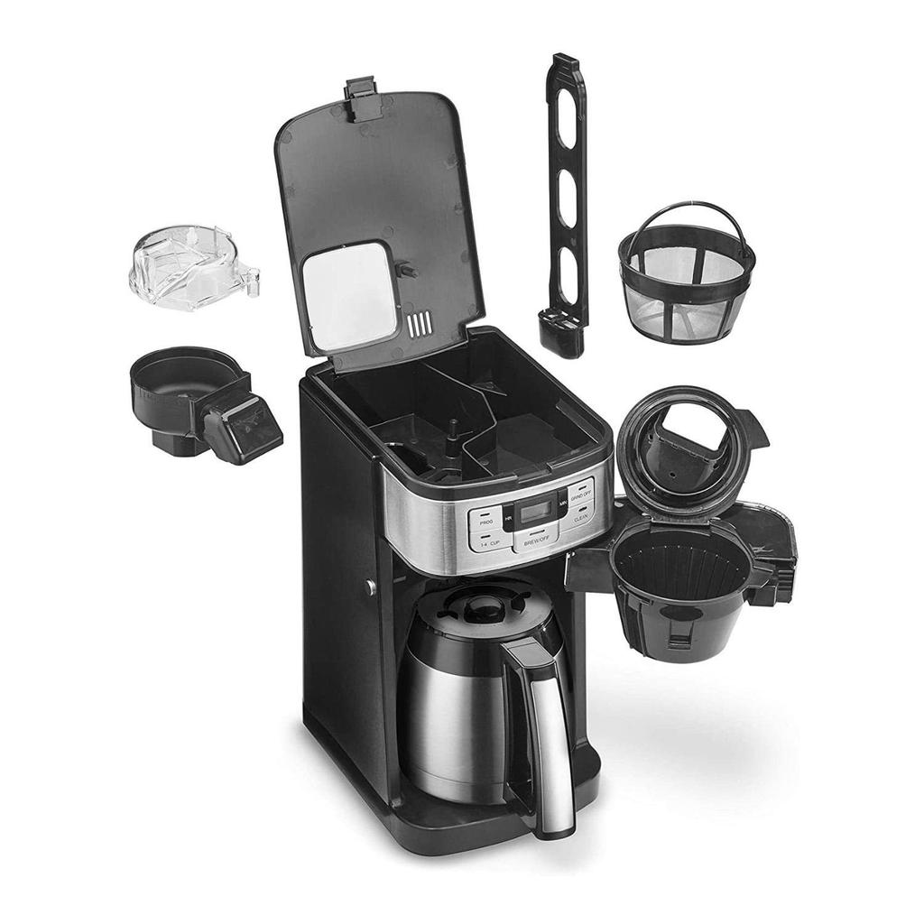 Автоматическая термокофеварка Cuisinart Grind Brew DGB-450 на 10 чашек