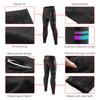 Wosawe Winter Men Cycling Set Thermal Fleece Soft Shell Jacket High Stretch Bicycle Riding Long Pants Warm Outdoor Sports Wear
