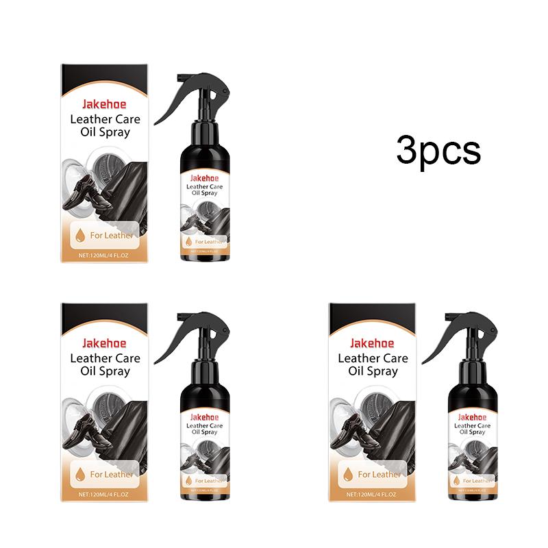 JAKEHOE Leather Care Oil Spray Leather Sofa Boots Leather Jacket Stain Removal Maintenance Renovation Care Oil