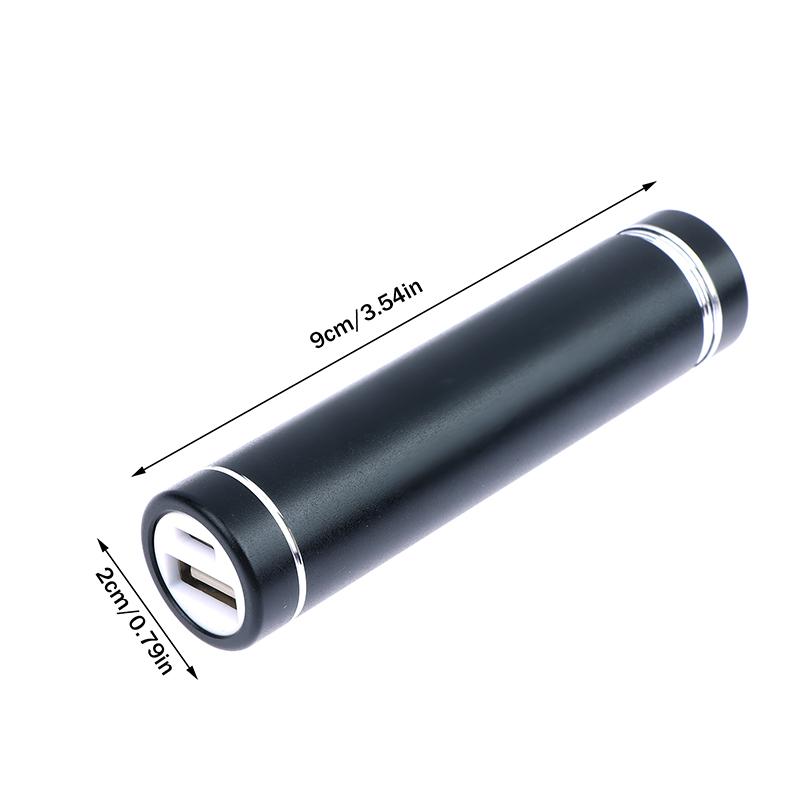 Корпус Power Bank 18650 Комплект Цилиндрический Алюминиевый Сплав Без Сварки Тип C Комплект Мобильного Источника Питания Корпус для Батарей