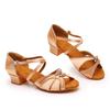 30-41Size Latin Dance Shoes Girls Child Women Salsa Tango Ballroom Dance Shoes Soft Bottom Heeled 3.5CM