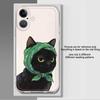 Мультяшный кот Мягкий чехол для телефона для iPhone 17 Pro Max Air 7 8 16 11 14 Plus XS Max XR 12 Mini 15 13 Pro