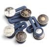 5pcs Jeans Waist Button Pant Waistband Expander Free Sewing Buttons Metal Extended Buckles