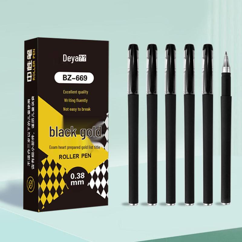 INS Exam-Specific Black 0.5mm Bullet Tip Water-Based Pigment Pen