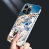 Греция летом. Чехол для телефона Санторини для iPhone 16E 15 Pro 14 Plus 17E 16 17 Pro Max Air 11 12 13 Mini Ударопрочный Capa Милый