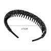Rhinestone Headwear Non-slip Hairband Fashion Rhinestone Hair Hoop  Women