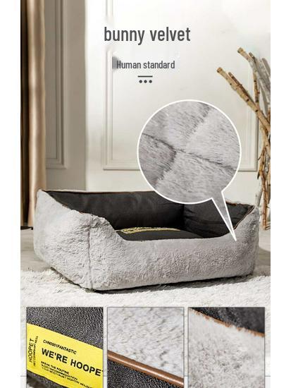 Зимняя теплая лежанка для собаки породы корги: Съемный и моющийся диван для домашних животных для маленьких/средних собак