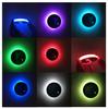 2pcs USB-Charge Cup Holder Bottom Pad LED Light Trim Lamp Universal For Car SUV