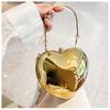 Клатч в форме сердца Вечерняя сумка Женская Роскошный дизайнерский Crossbody Сумка на плечо Свадебная вечеринка Прекрасный мини-кошелек Сумка с верхней ручкой