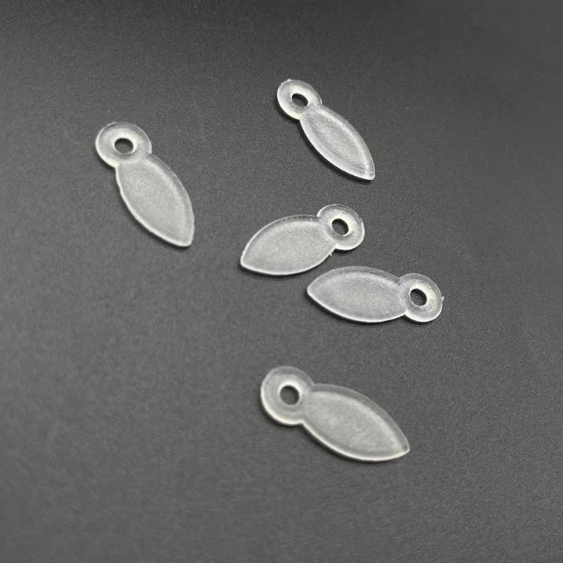 Large White Semi-Transparent Melon Seed Frame Clamps, Backboard Holders - 5000 pcs