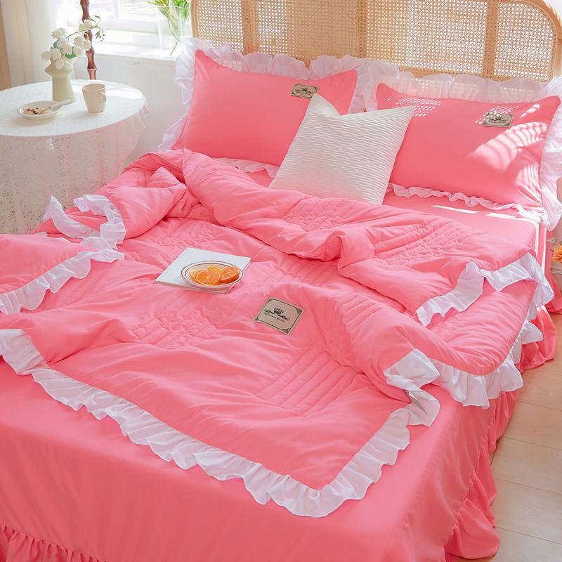 3 шт./компл. кружевное летнее прохладное одеяло в корейской версии, моющийся хлопок, летние одеяла, которые можно стирать в машине, одеяло с кондиционером для двух человек