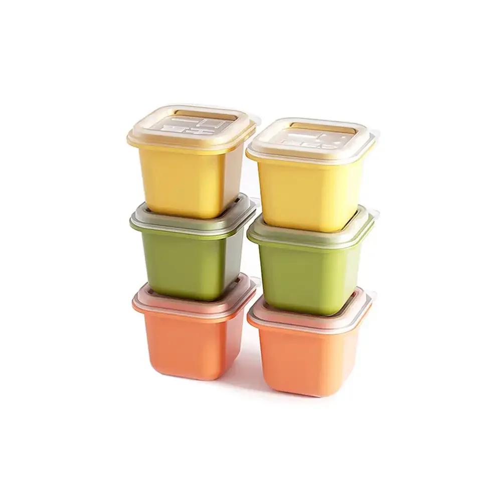 Форма для квадратных кубиков льда из полипропиленовой смолы 50 мл, набор 6 шт., экологичная, для домашней кухни, лето 2024, популярные аксессуары