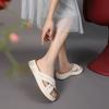 Sheepskin Lightweight Cross Thick-Soled Sandals