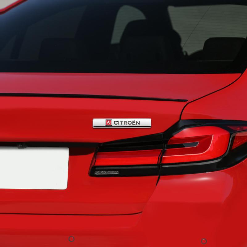 3D Metal Logo Badge Car Styling Stickers Decoration Decal For Citroen C1 C2 C3 Vts C4 Saxo C4L C5 C6 C8 Xsara Picasso Berlingo