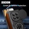 JDKDOM Противоударный чехол-держатель с магнитным кольцом для Redmi Note 15 Pro Plus 5G 4G Сдвижная крышка для защиты объектива камеры