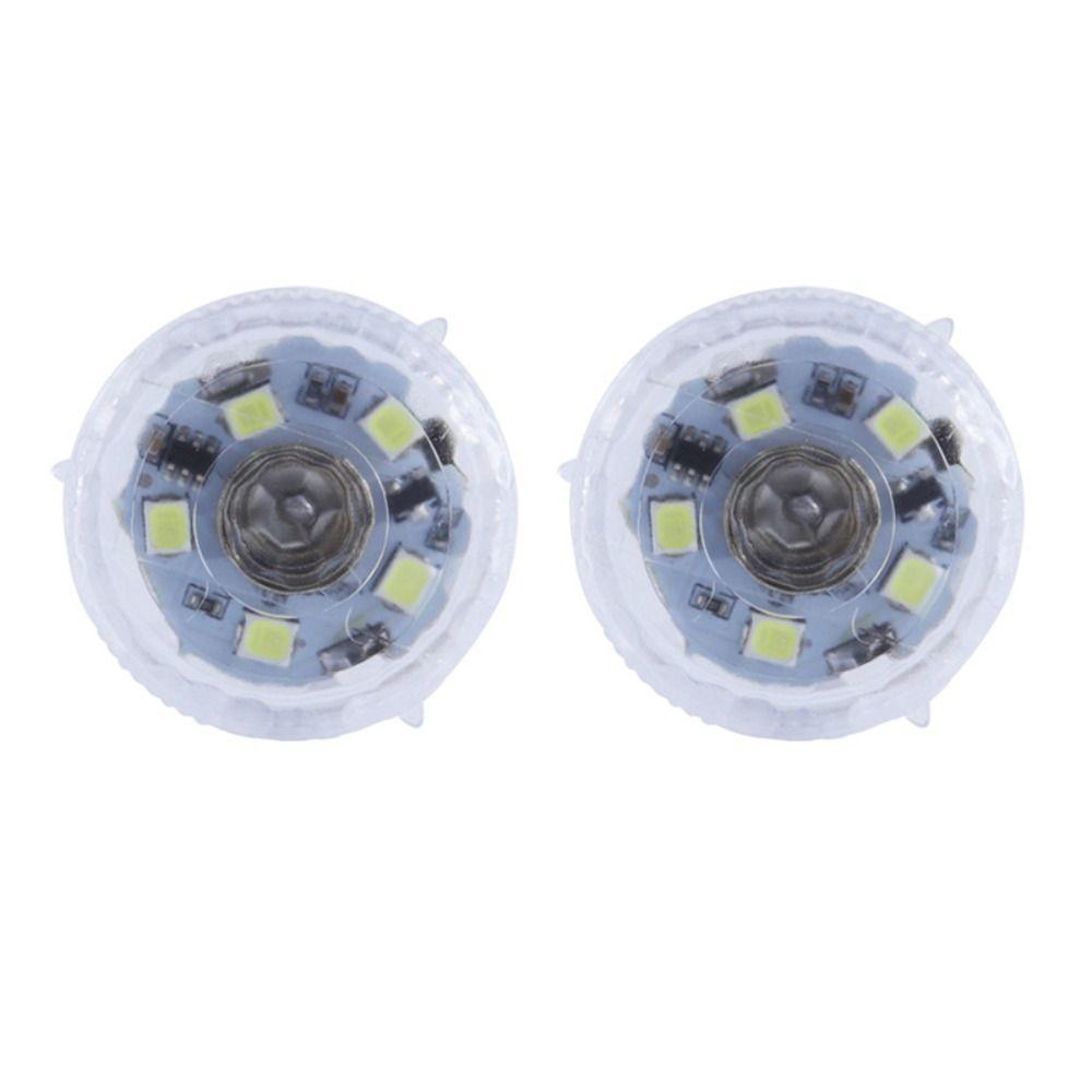 2 Pcs Finger Touch Sensor Car Interior Atmosphere Lights Self-adhesive Night Reading Light