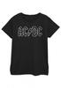 Womens/Ladies Jagged Logo Cotton T-Shirt