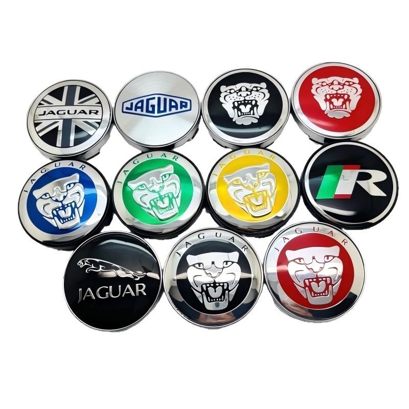 Заглушка ступицы колеса Jaguar на заказ: Универсальный колпачок ступицы 60 мм с логотипом леопарда