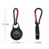 Built-in Compass Compass Hook Stainless Steel Key Carabiner Portable Climbing Hook  Daily