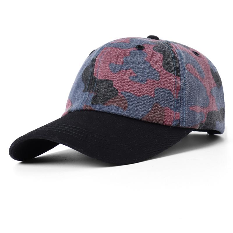 Men Camouflage Print Baseball Cap Women Spring Summer Cap Outdoor Sports Sun Hat Sunscreen Cap