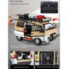 Масштаб 1/24 Mitsubishi Delica Внедорожник Полный привод Минивэн Литой сплав Металлическая модель автомобиля Звук и свет Классическая симуляция Коллекционные