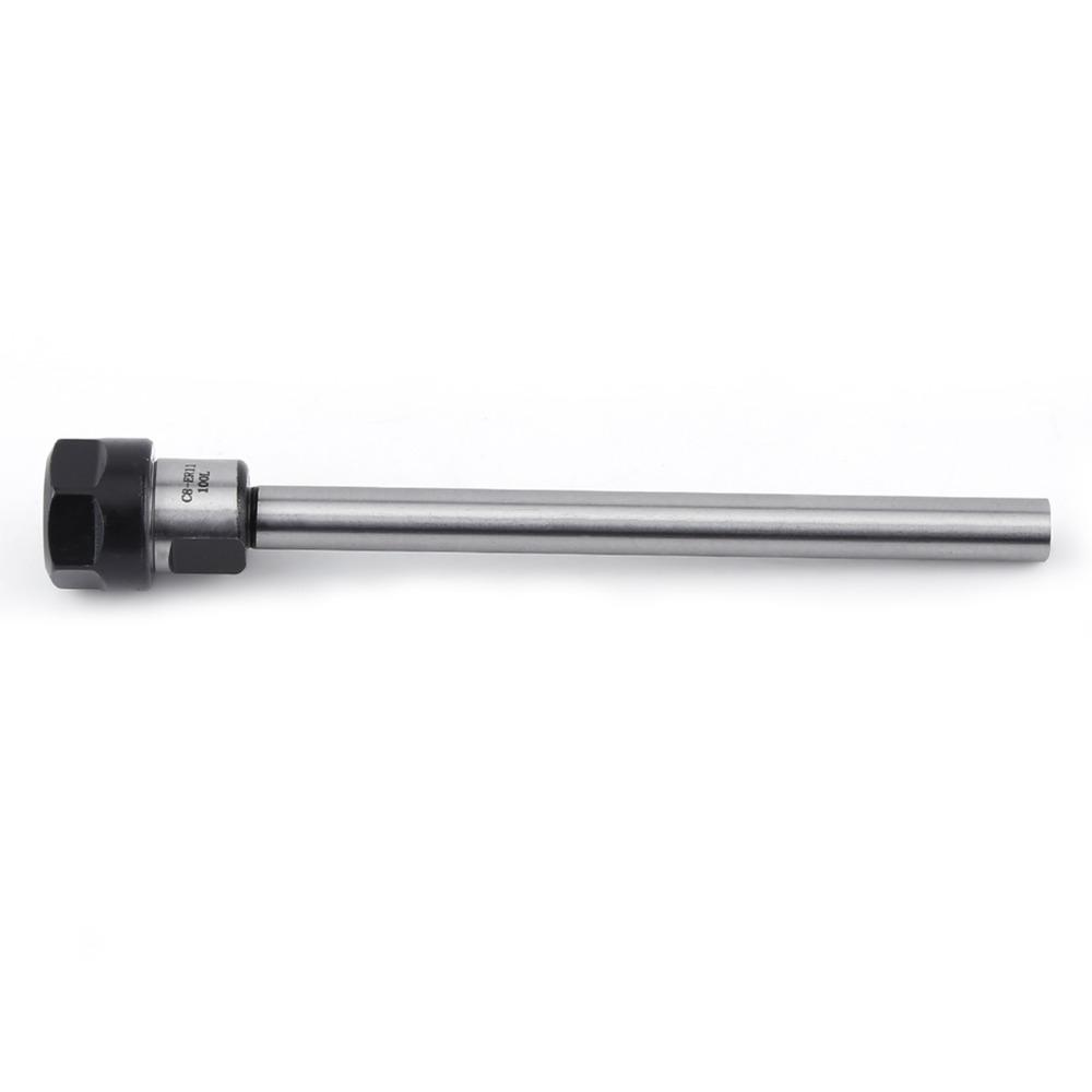 100L Length Collet Chuck Holder Straight Shank Straight Shank Chuck Holde Lathe Processing