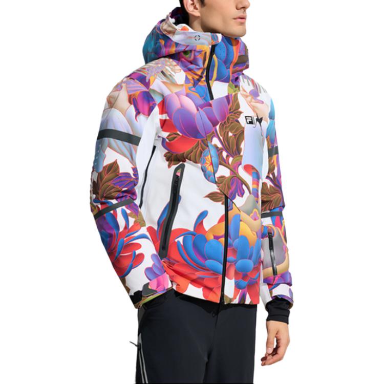 Fila X Джеймс Джин Лыжный топ Мужской Принт по всей поверхности A11M446919F-ZA