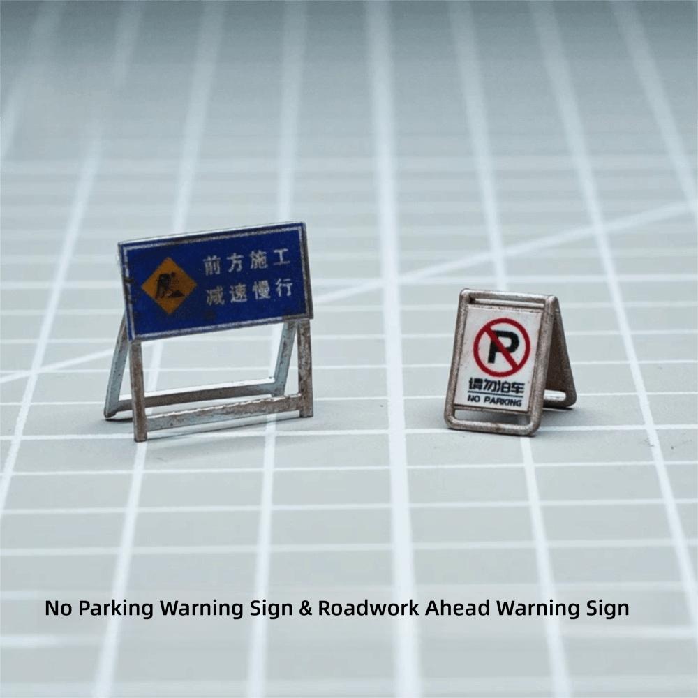 Traffic Cone Road Traffic Facilities Traffic Barriers Miniature Scene Model Display Resin Model