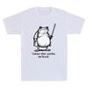 Twas The Carbs Mlord Funny Medieval Knight Frog Graphic Vintage Unisexs Tshirt