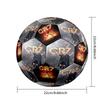 Ronaldo's Juventus Jersey Soccer Ball Size 5 Football Machine Sewn Indoor/Outdoor Universal Football Perfect Commemorative Gift for Soccer Lovers