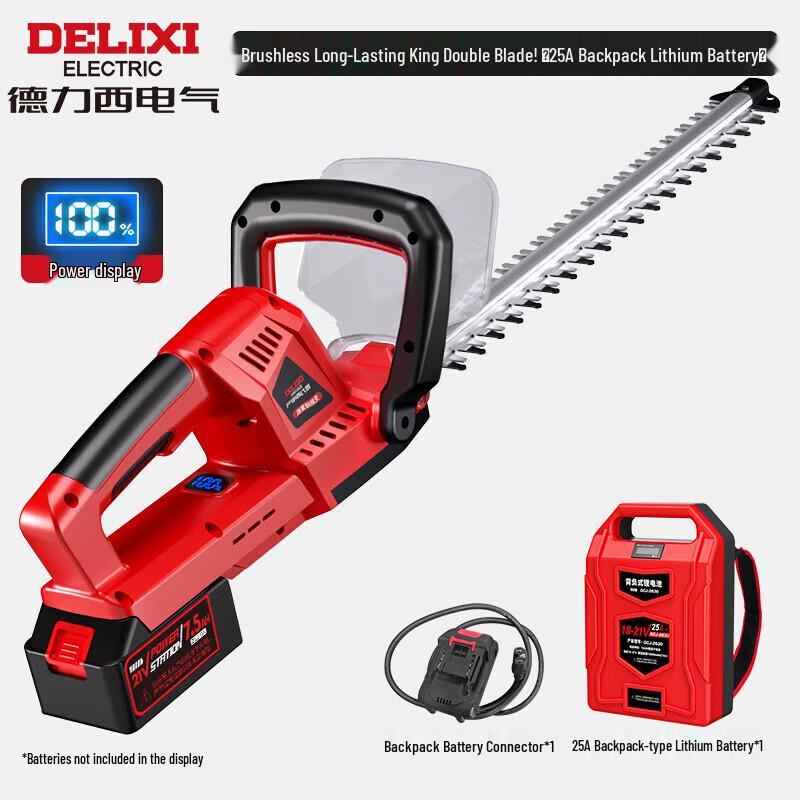 HANDUNYOU Cordless Electric Hedge Trimmer