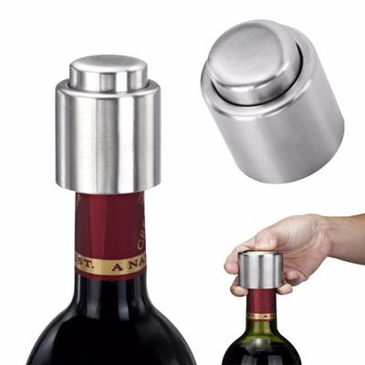 Пробка для винных бутылок из нержавеющей стали, вакуумный укупорщик винных крышек, инструменты для бара, крышка для бутылок, кухонные принадлежности