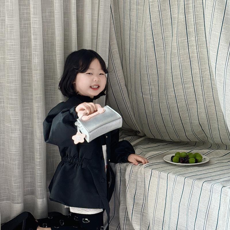 Cute Geometric Pattern Kids Shoulder Bag In Vibrant Color Block For Preschoolers